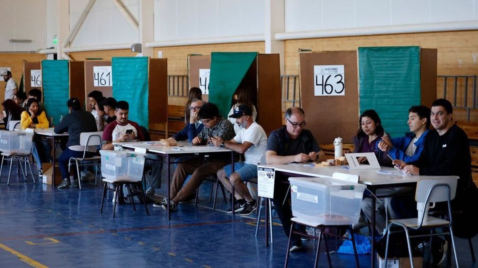 Vocales de mesa. Primarias 2025