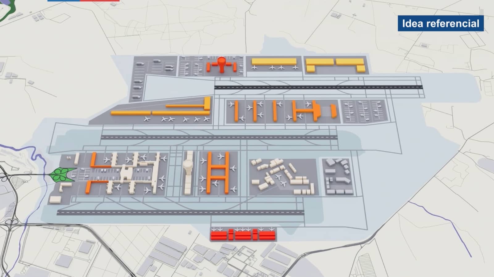 Ampliación aeropuerto de Santiago