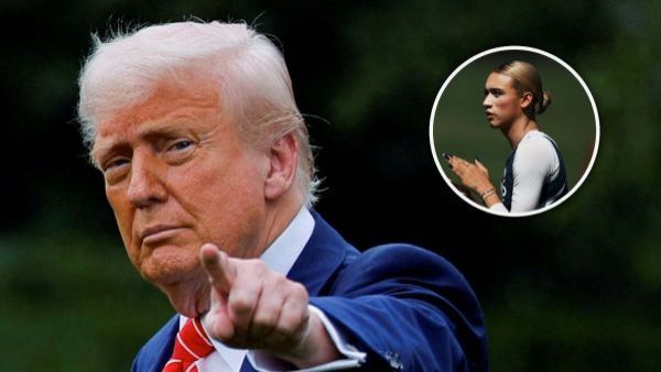 Donald Trump y AB Hernández