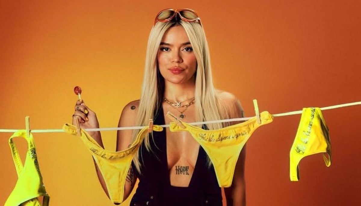 Perteneció a conocida vedette: La historia del osado bikini que lució Karol G