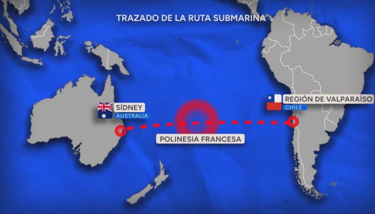 Cable de fibra óptica unirá a Chile con Oceanía y Asia