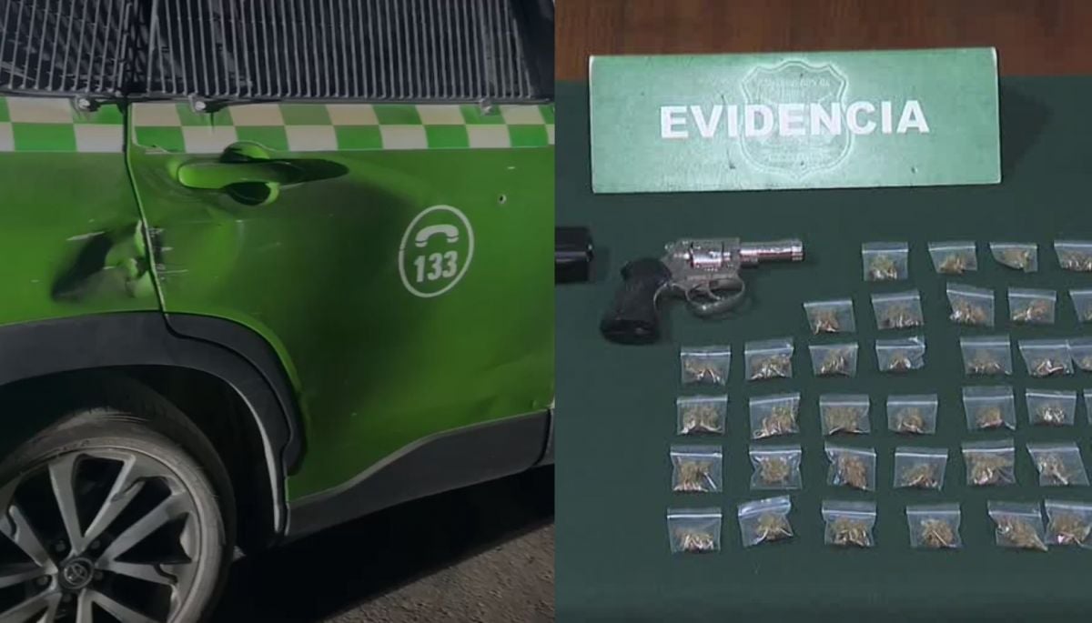 Enfrentamiento entre delincuentes y Carabineros terminó con un herido de bala en Lo Espejo