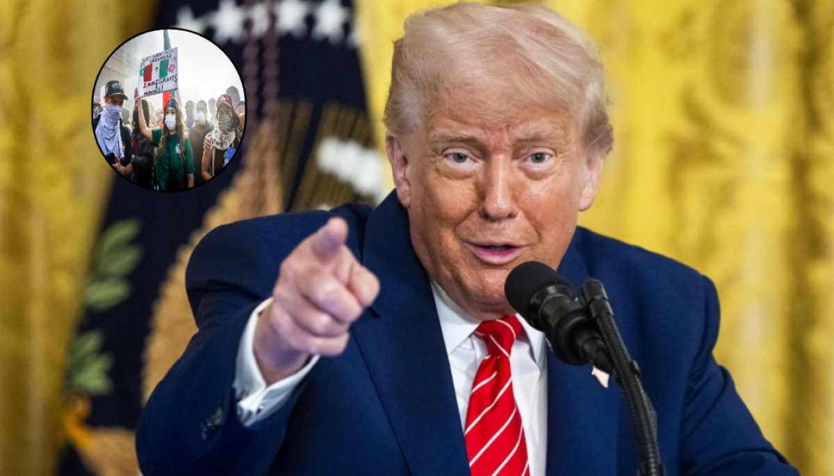 Tras masivas protestas por redadas migratorias en Los Ángeles: Trump aseguró que 