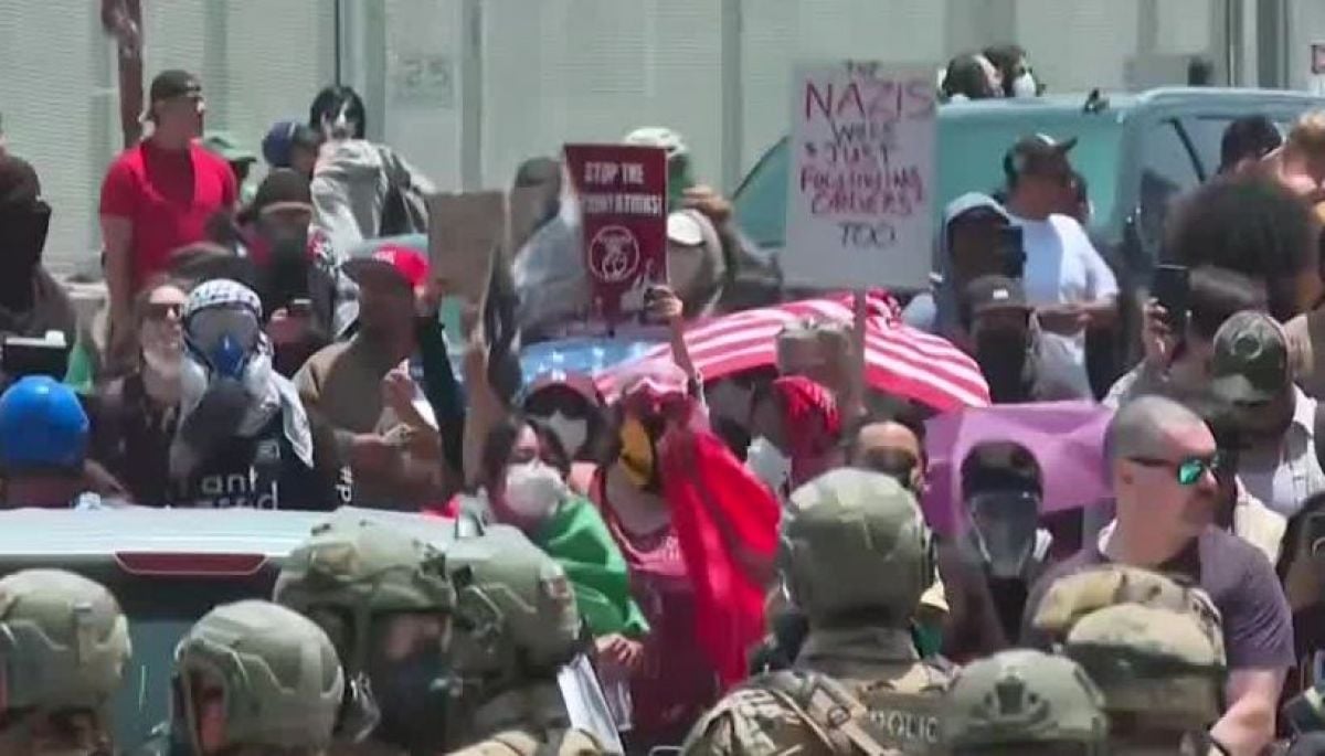 Reportan enfrentamientos entre la Guardia Nacional y migrantes en Estados Unidos