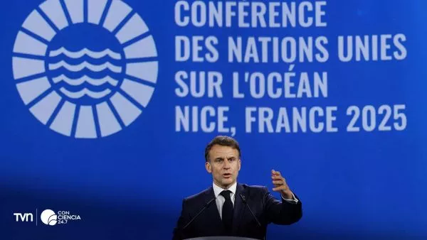 Emmanuel Macron, en la tercera Conferencia de las Naciones Unidas sobre los Océanos (UNOC 3).