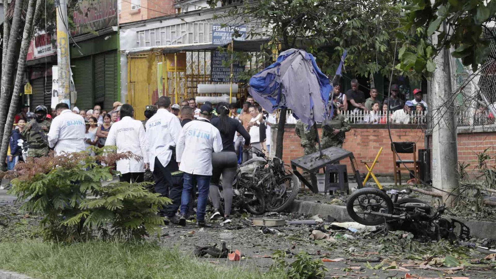 Atentado explosivo Colombia