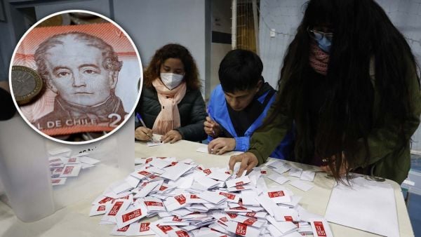 Vocales de mesa. Billetes. Dinero