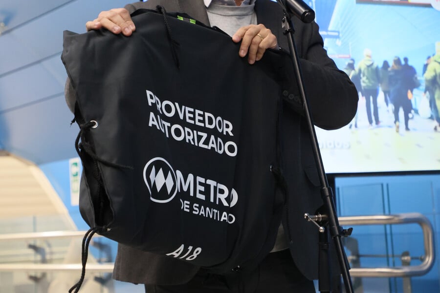 Metro de Santiago proveedor autorizado