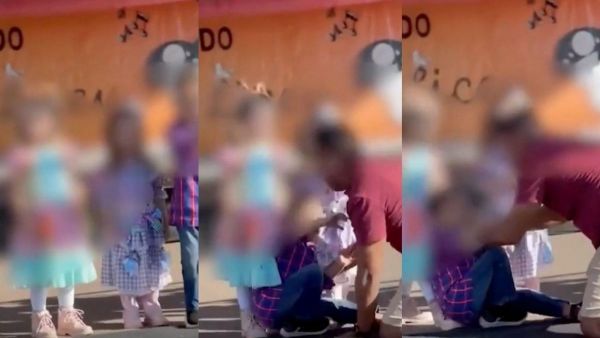 Hombre ataca a niño en Brasil