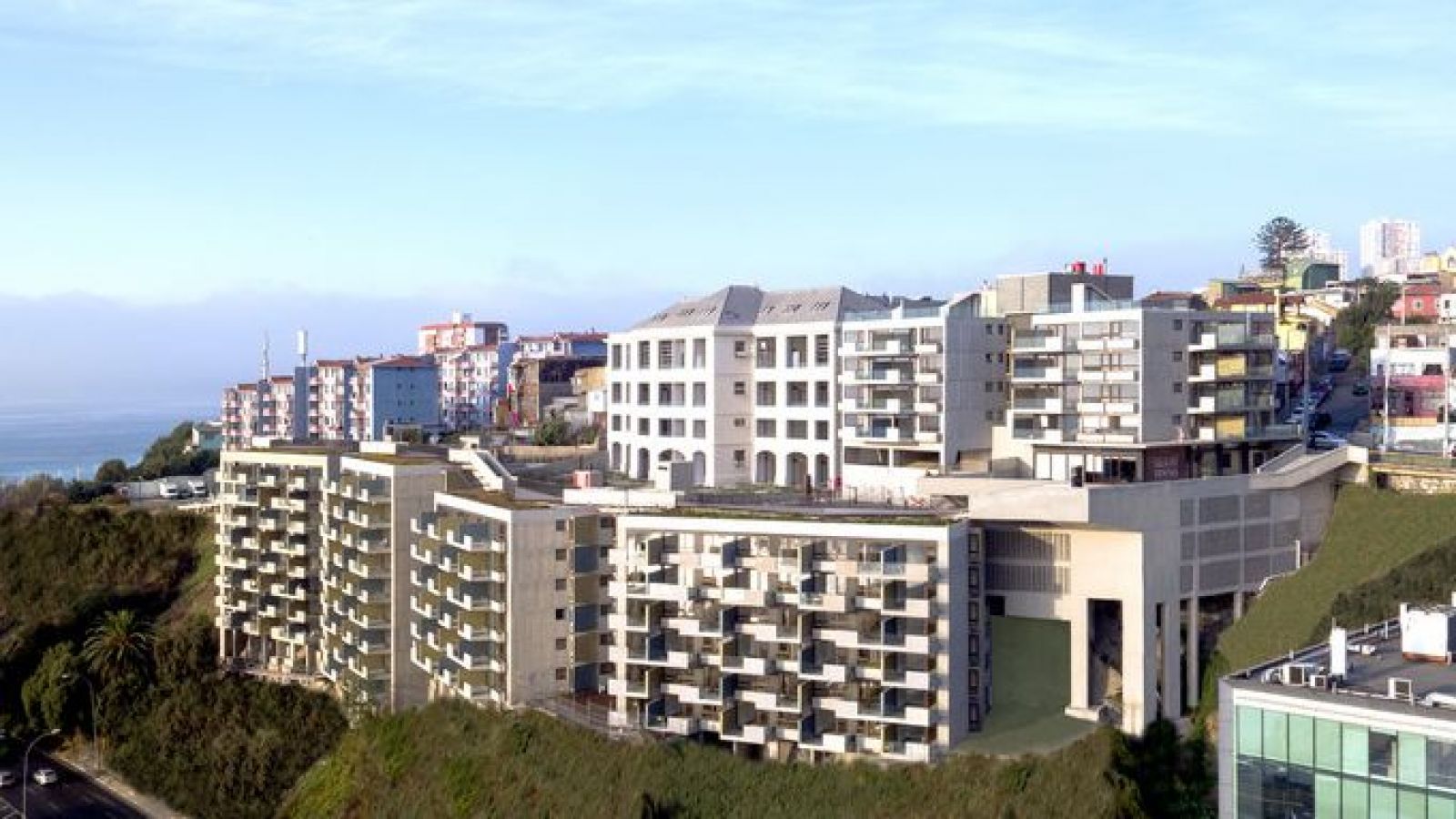 Edificio Mirador Barón en Valparaíso