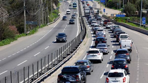 Carretera ruta 68. Peaje a luca 20 de junio