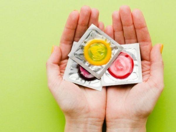 Condones de distintos colores