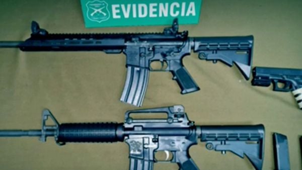 Armas del “Mayordomo” del Tren de Aragua