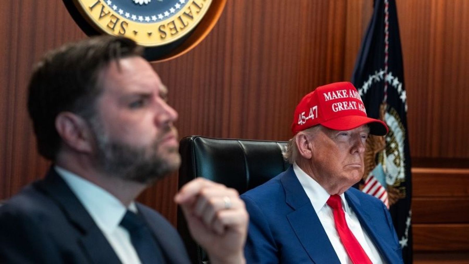 Donald Trump y JD Vance