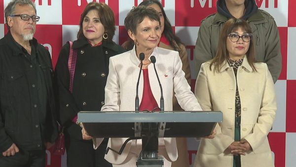 Carolina Tohá después del debate de TVN