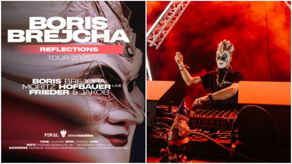 Cartel de nuevo tour de Boris Brejcha