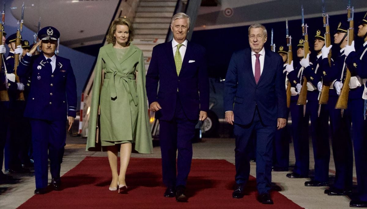 FOTOS | Reyes de Bélgica llegan a Chile para realizar una visita centrada en litio y astronomía