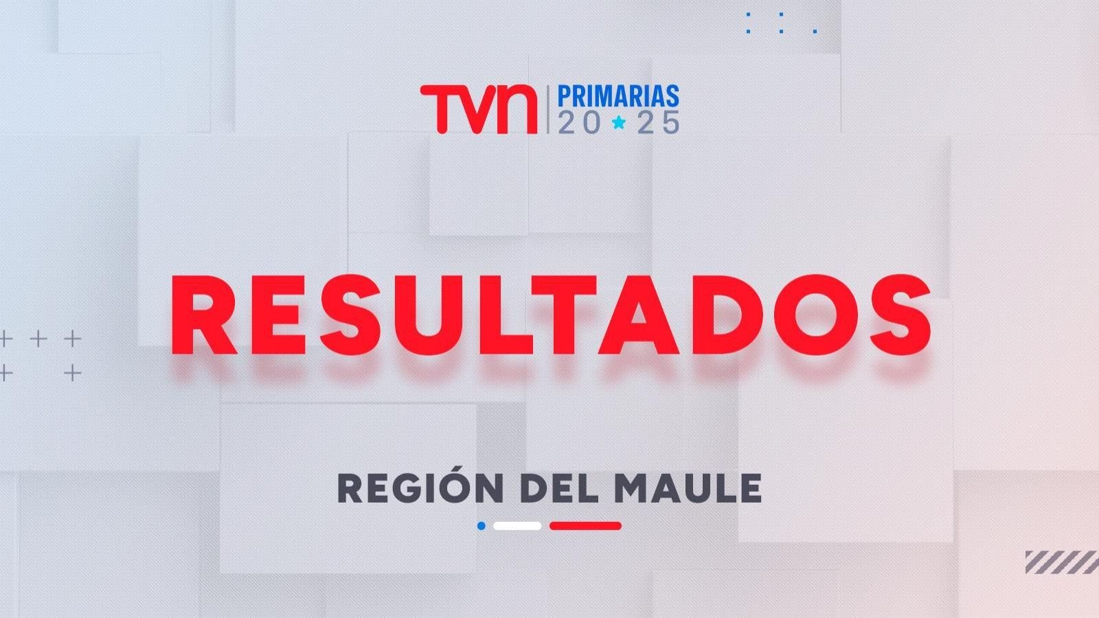 Resultados elecciones Primarias 2025 en Maule