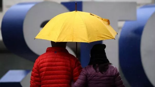 Lluvia en Santiago