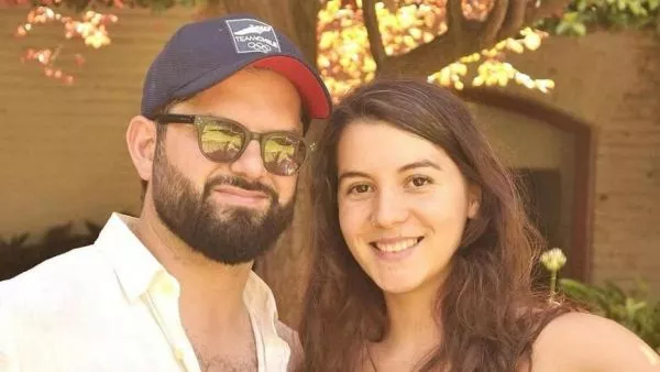Presidente Gabriel Boric y Paula Carrasco