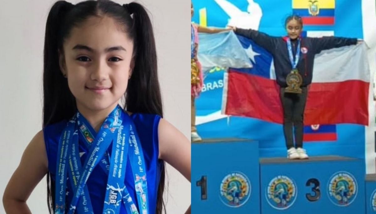 Joven promesa del patinaje artístico chileno brilla con medalla de bronce en Brasil