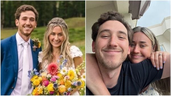 Jake Rosencranz junto a su esposa