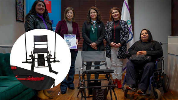 Silla sexual para personas en situación de discapacidad