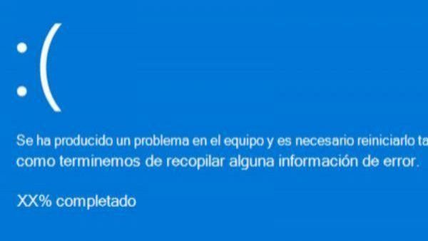 Pantalla de la muerte de Windows