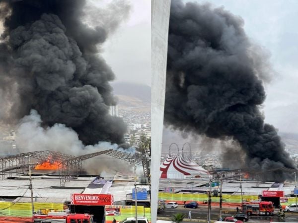 Incendio Iquique