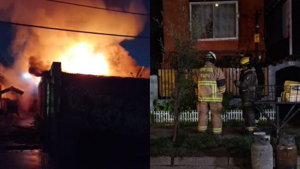 Incendio con un fallecido en Maipú