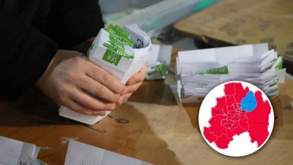 Mapa de votación para los resultados de primarias 2025