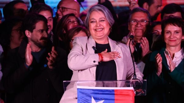 Candidata presidencial Jeannette Jara