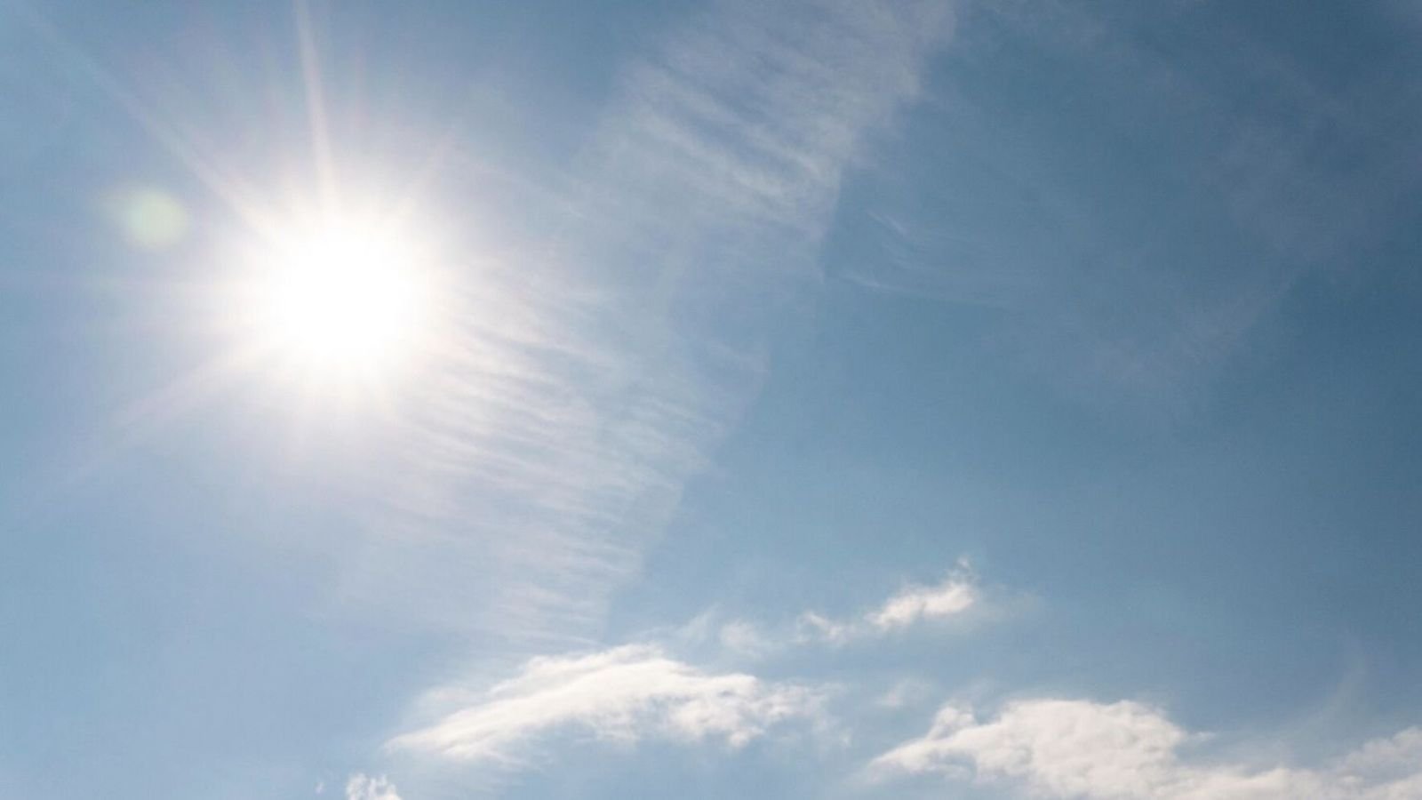 Sol. Altas temperaturas.