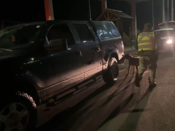 Droga transportada desde el norte a la zona central