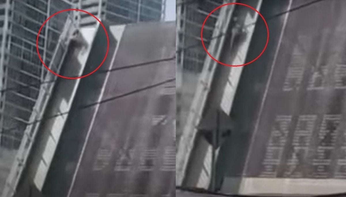 VIDEO | Se elevó con ella: mujer quedó grave tras caer de puente levadizo en Miami