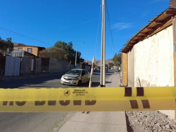Copiapó: Joven recibió impacto de bala mientras conducía