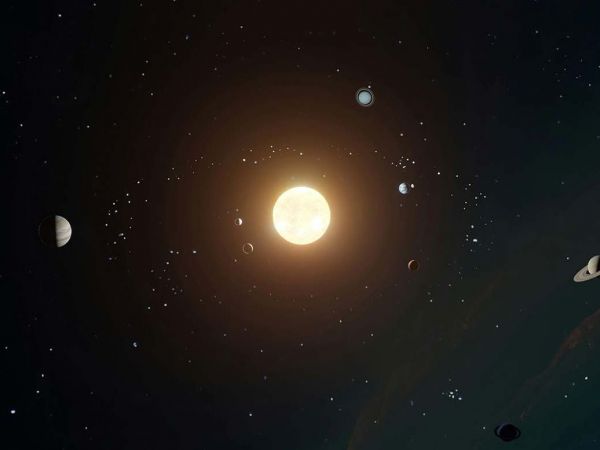 Ilustración de afelio.