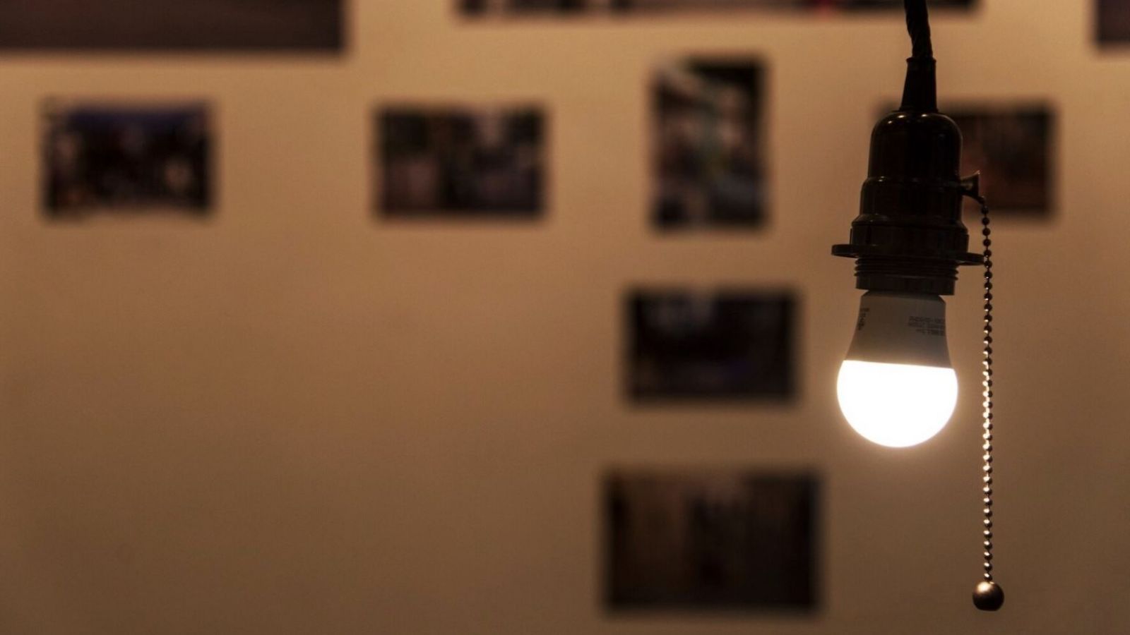 Corte de luz programado. Ampolleta