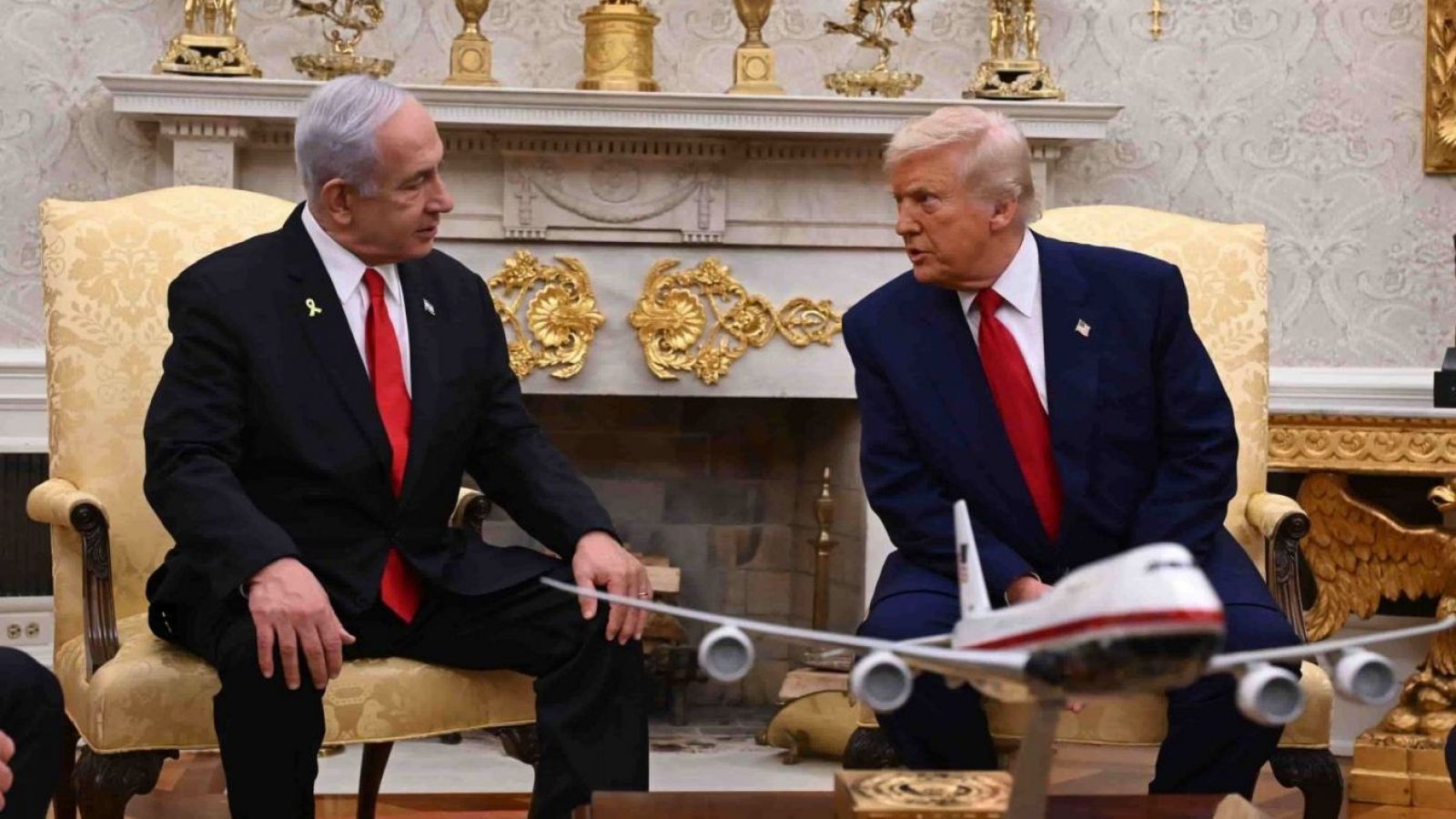 Donald Trump y Benjamín Netanyahu