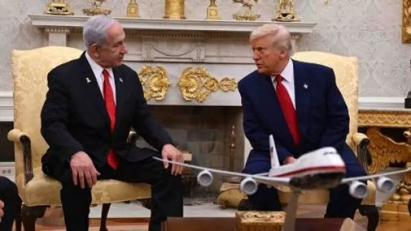Donald Trump y Benjamín Netanyahu