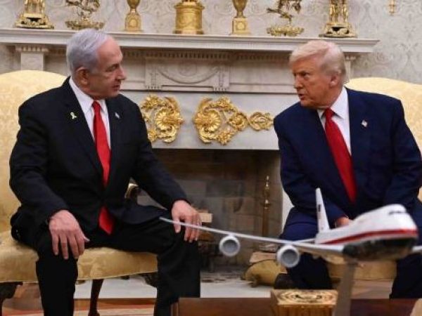 Donald Trump y Benjamín Netanyahu