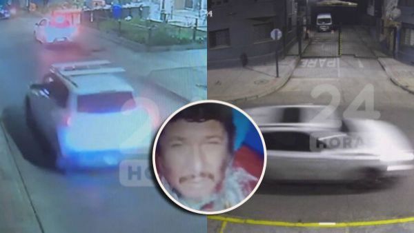 Auto donde fue secuestrado el alcalde Gonzalo Montoya