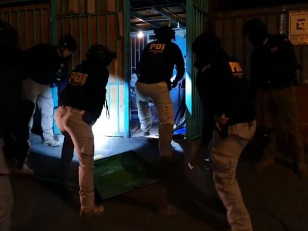 PDI realizó operativo contra el microtráfico