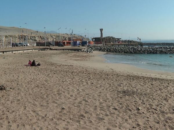 83% de avance presentan obras de playa y caleta La Chimba