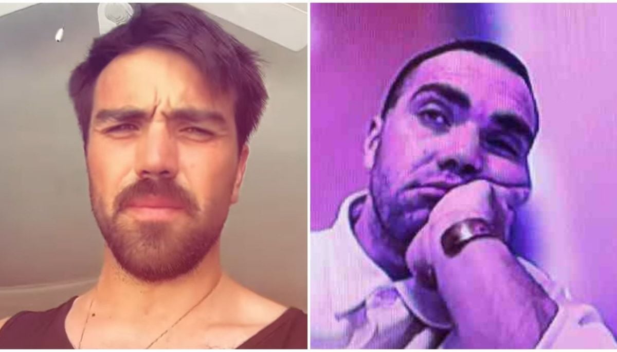 La reacción de Martín de los Santos tras ser detenido: 