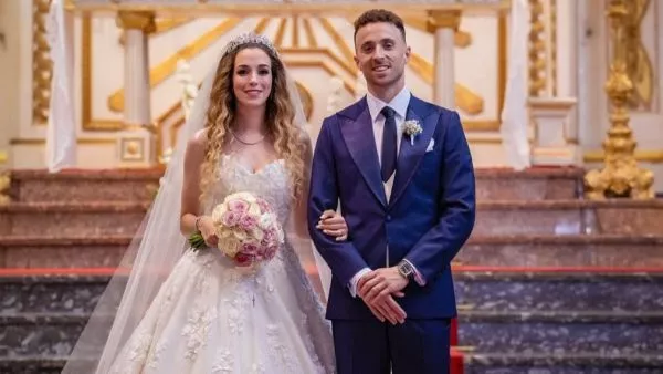 Diogo Jota se había casado hace 11 días con la madre de sus tres hijos