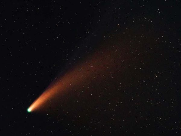 Imagen referencial del cometa 3I/ATLAS.