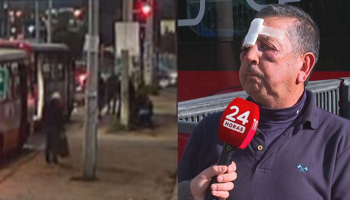 Hay 2 detenidos: el video de la brutal golpiza con manopla a conductor de Villa Alemana