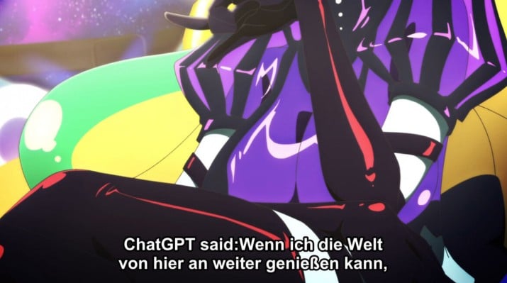 Uso de ChatGPT en Crunchyroll