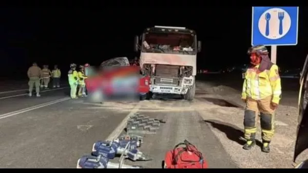 accidente Ruta 5 Sur.